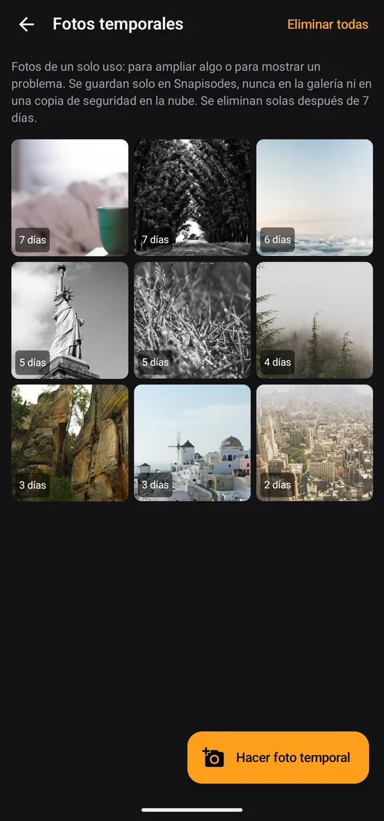 Fotos que no ensucian tu galería